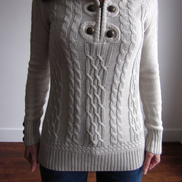 Simons Twik - Beige Knit Sweater - Picture 6 of 6